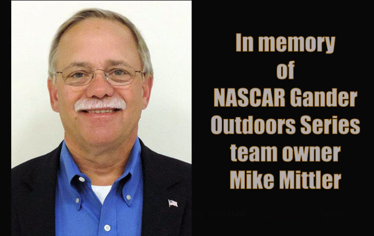 Statements from Curtis Francois, Chris Blair on the passing of NASCAR team owner Mike Mittler