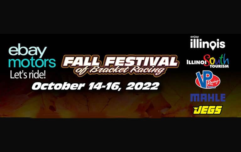 FALL FESTIVAL OF BRACKET RACING OCTOBER 14-16