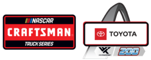 Nascar Craftsman truck series, Toyota 200 logos