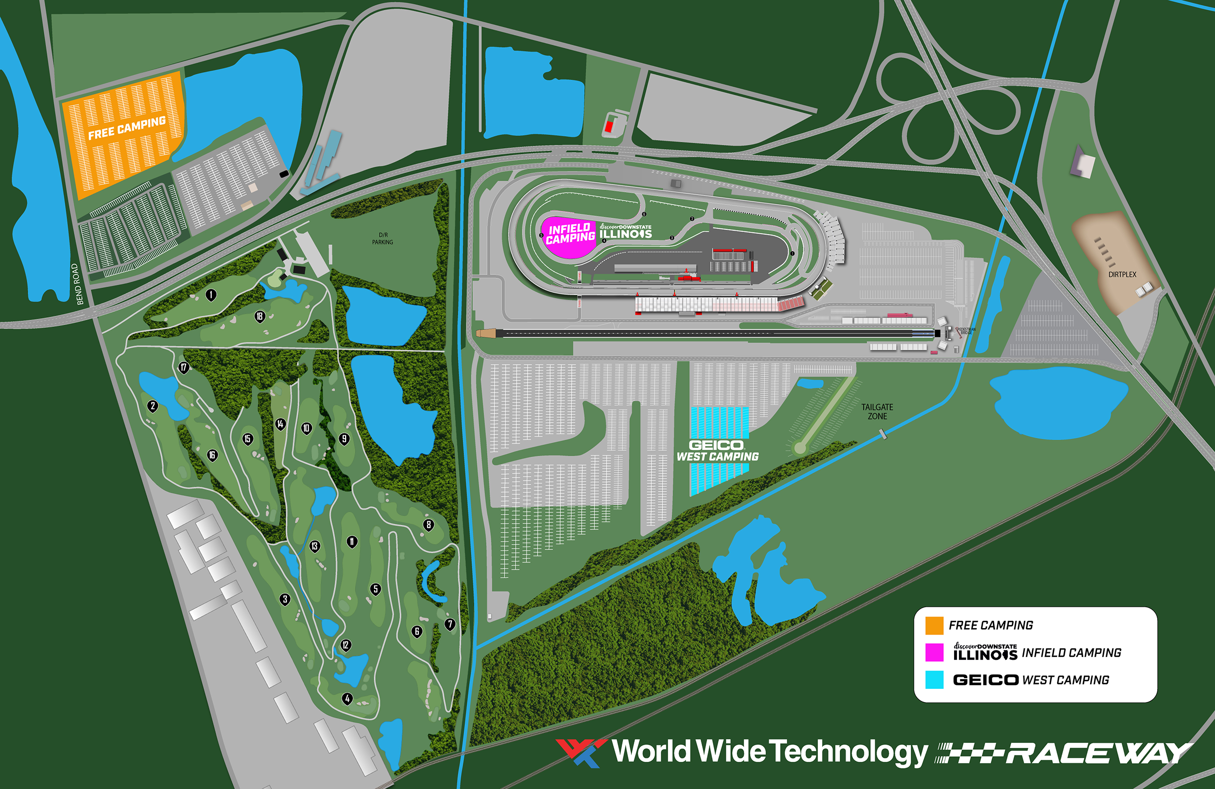 2024 NASCAR Camping Map WWTR